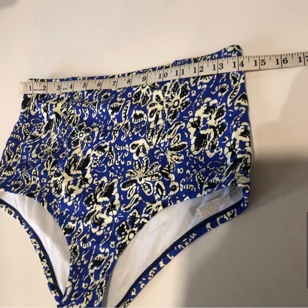 Out from Under high waist bikini floral print size:L - Picture 4 of 13